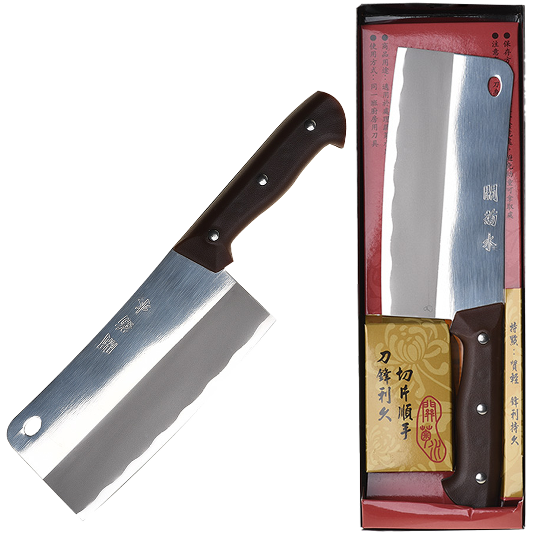 關菊水菜刀J10019(角型)