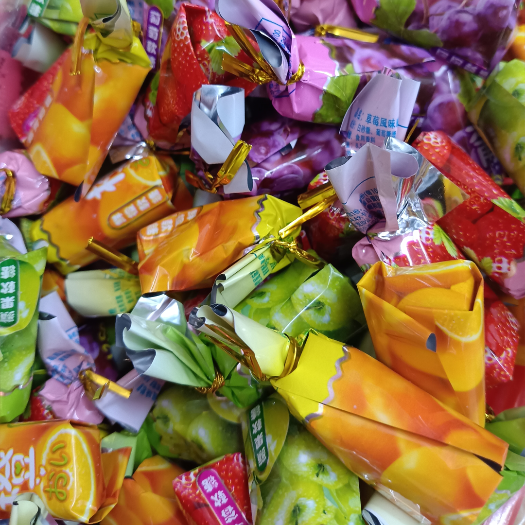 新巧綜合水果風味軟糖(每斤130元)