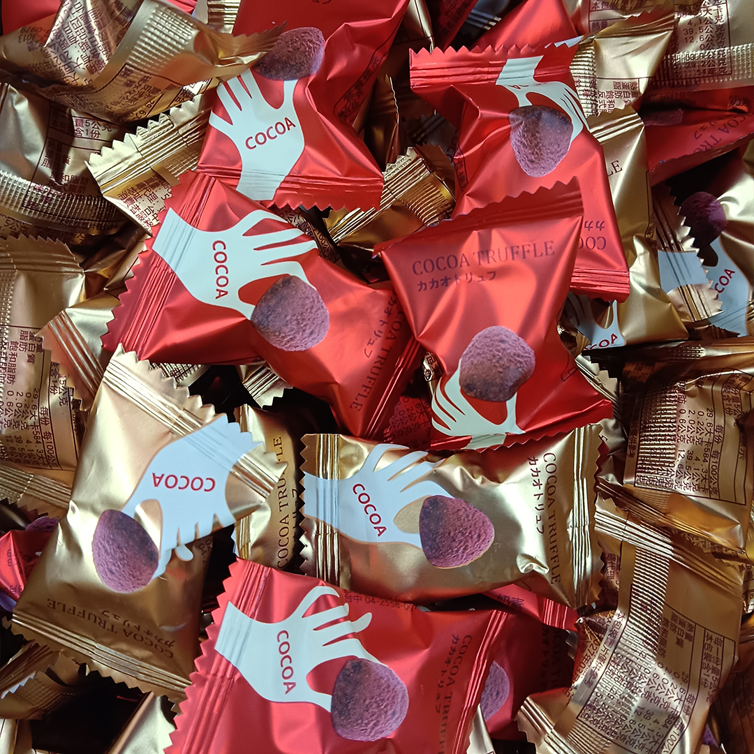 涓水漾松露可可球巧克力100克