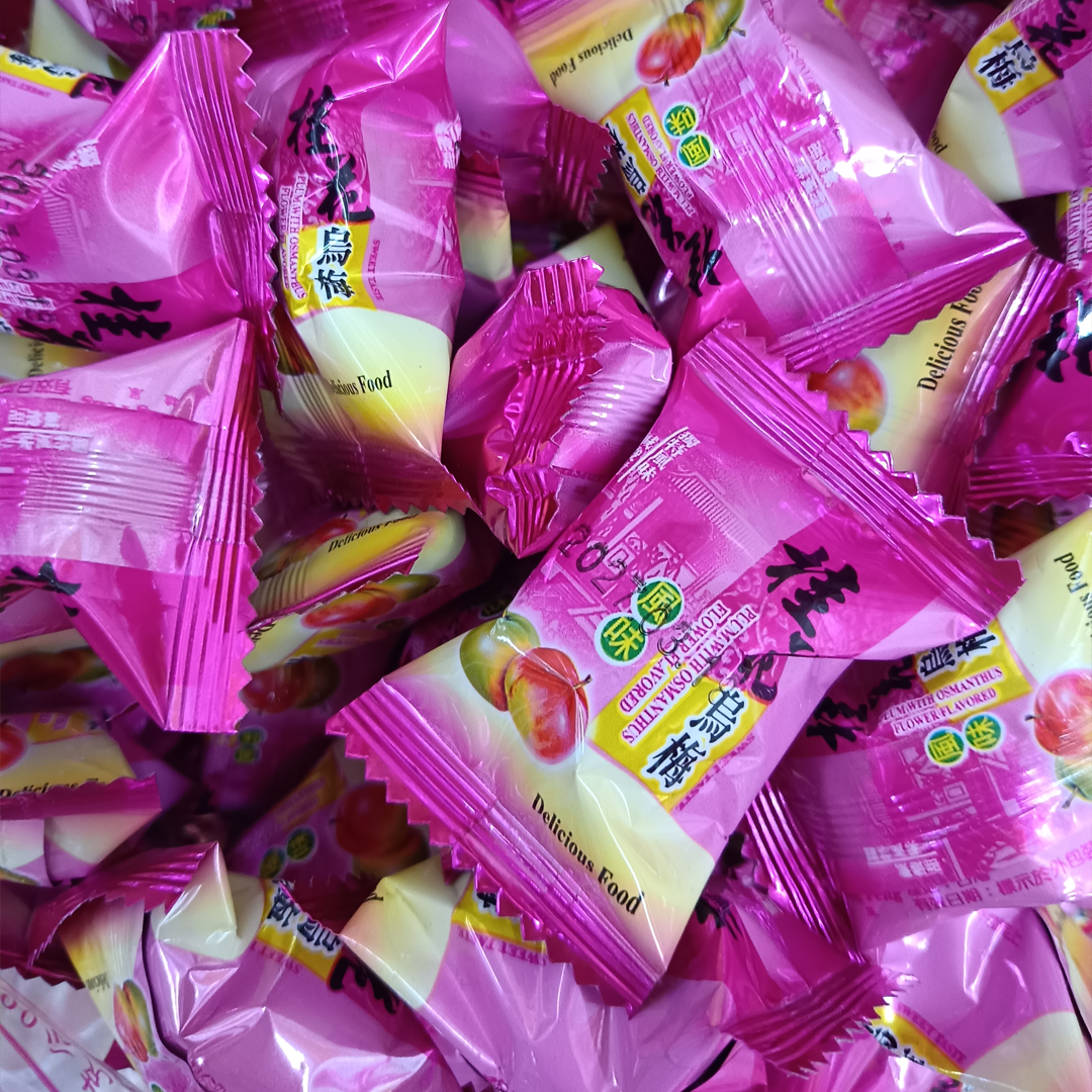 雄風桂花烏梅風味軟糖(每斤130元)